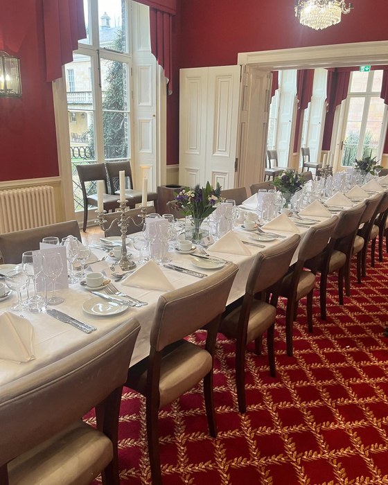 Corporate floral display by Gin House Flowers