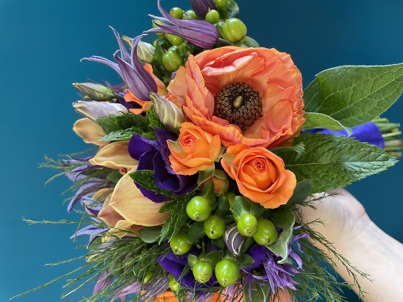 Seasonal blooms at Gin House Flowers