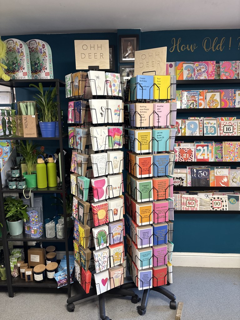 Gift and homeware stock at Gin House Flowers